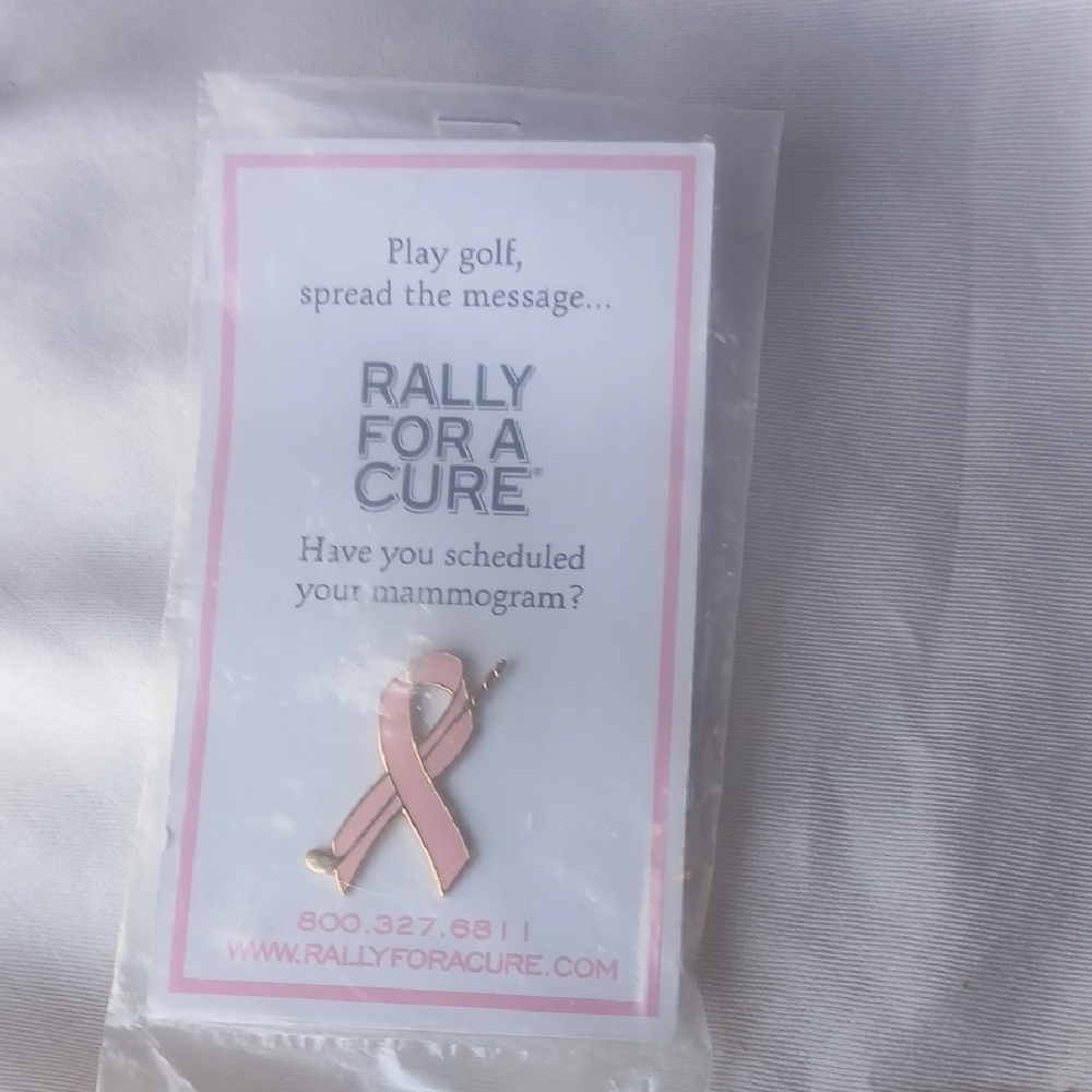 Pink Awareness Pin - Picture 2 of 3